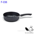 non-stick marble coating aluminum forged shallower casserole cookware set